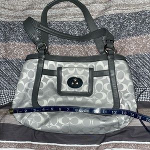 Coach signature bag